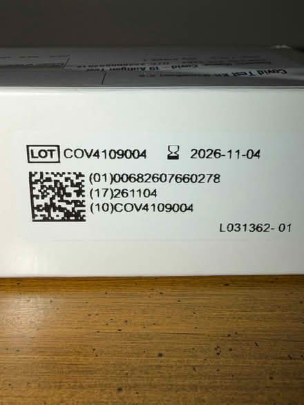 Photo of free Covid tests (expire 11/4/2026) (Middletown) #2