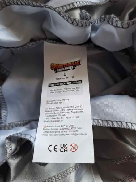 Photo of free Childs costume (Rathfarnham) #2