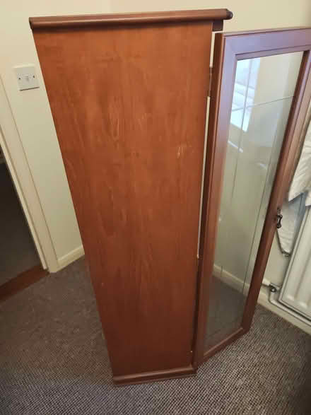 Photo of free Wood and glass display cabinet (Pakefield NR33) #3