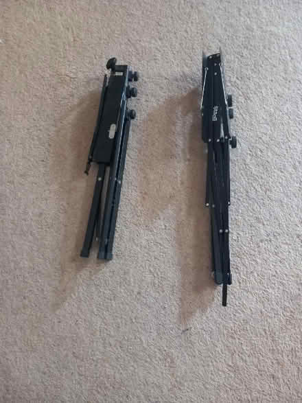 Photo of free 2 x foldable music stands (CO4 Highwoods) #4