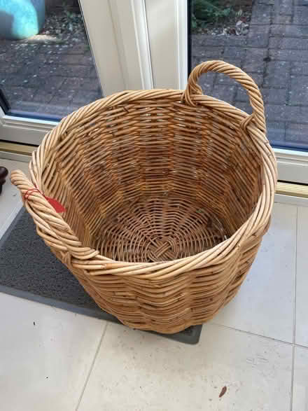 Photo of free Cane basket with handles no 2 (Addiscombe CR0) #1