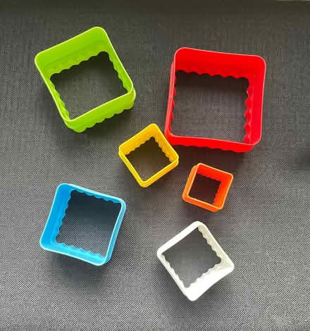 Photo of free Square plastic cookie cutters (Sale M33) #2