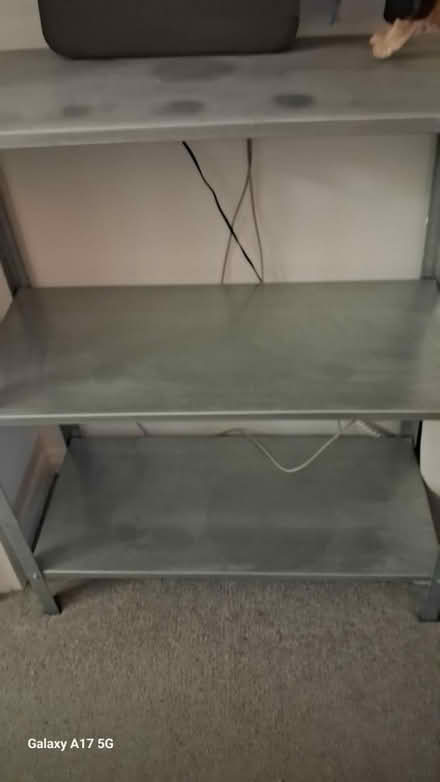 Photo of free Metal set of shelves (Hp39lg HP3) #1
