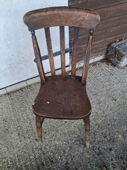 Photo of free Wooden chair (Wimborne,Colehill) #1