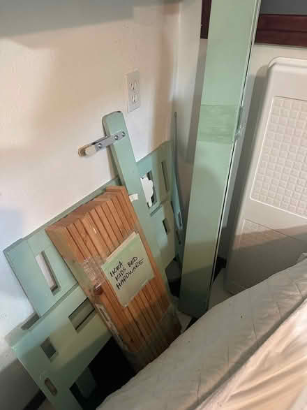Photo of free Wooden Ikea toddler bed (North Seattle (Ravenna)) #2
