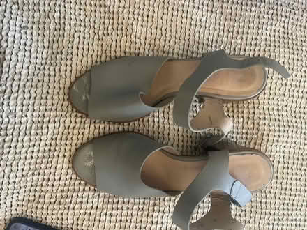Photo of free Office Grey Block Heel Sandals (Greenhithe DA9) #1