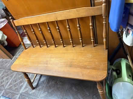 Photo of free Wooden bench (Drexel Hill) #1