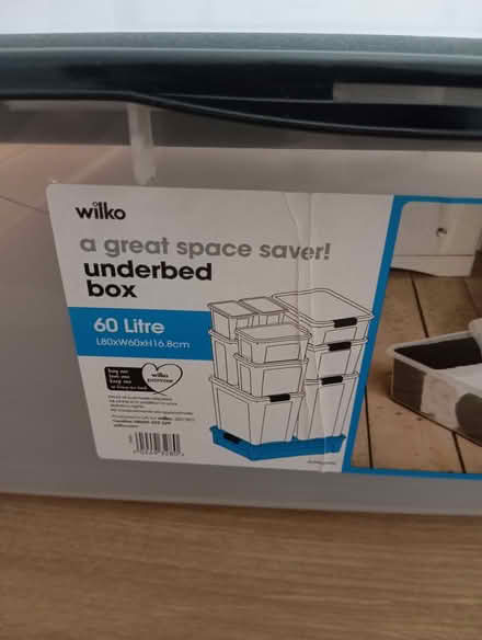 Photo of free 2 underbed boxes (Upper Wolvercote OX2) #1