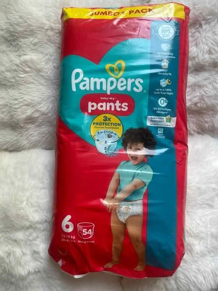 Photo of free Pampers nappies 6 bags (Gildersom) #1