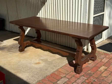 Photo of free Solid Australian Hardwood table (Anglesea 3230) #1