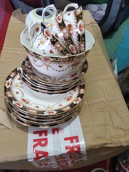 Photo of free Partial vintage china tea set (Netherfield MK6) #1