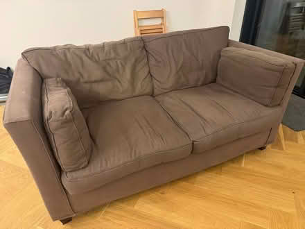 Photo of free Brown sofa (Tolworth KT6) #1