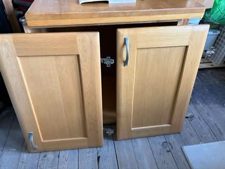 Photo of free 6 x kitchen cabinet doors (Middleton St George, DL2) #1