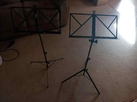 Photo of free 2 x foldable music stands (CO4 Highwoods) #3