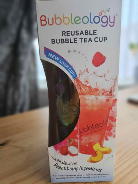 Photo of free Reusable bubble tea cup (Willaston CH64) #1