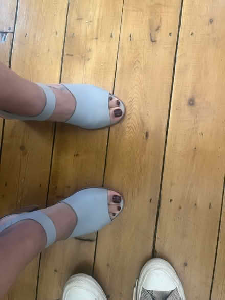 Photo of free Office Grey Block Heel Sandals (Greenhithe DA9) #2