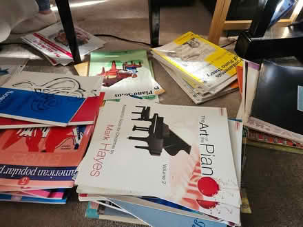 Photo of free Sheet music- large lot (near cambrian library san jose) #1