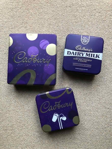 Photo of free 3 x assorted tins (Stoke Gifford BS34) #1