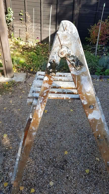 Photo of free Wooden folding step ladder (Polegate BN26) #1