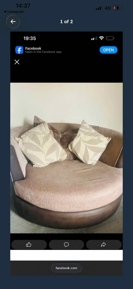 Photo of free Cuddle chair and sofa FREE OL12 7DG (Spotland Bridge OL12) #1