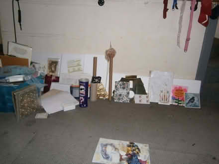 Photo of free crafty bits, crayons cards, polystyrene off cuts, ribbon (Keresley Newlands CV7) #3