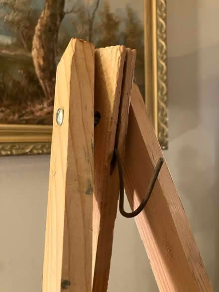 Photo of free Wooden Easel, 72" each leg (South Pasadena) #2