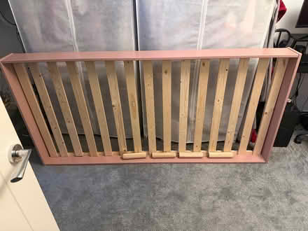 Photo of free Single Pink solid wood bed frame (Marsh HD1) #1