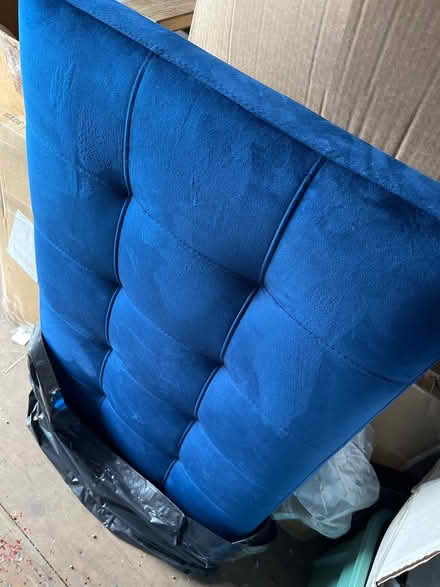 Photo of free Upholstered headboard (Oradell) #1