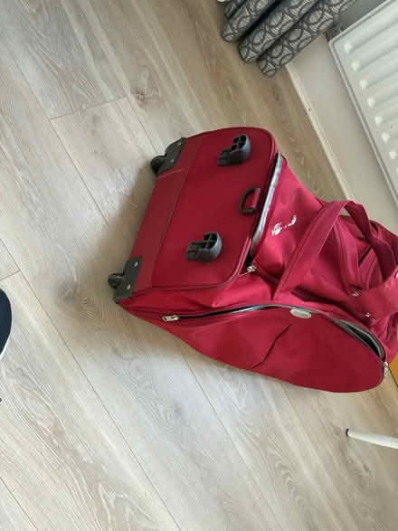 Photo of free Red samsonite suitcase (Deansgrange) #3