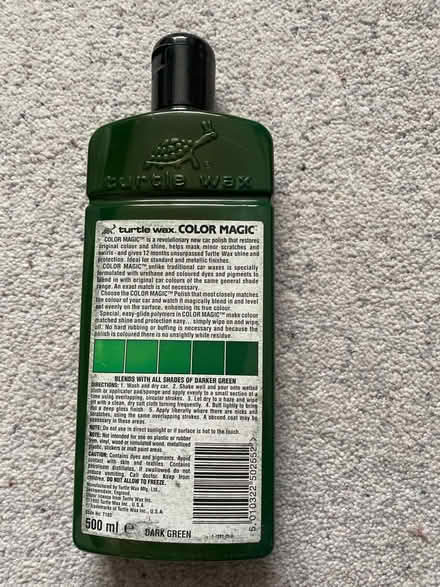 Photo of free Green car polish (Hardwicke Green GL2) #2