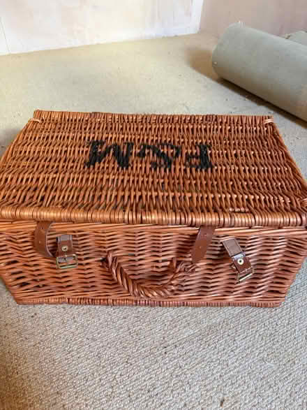 Photo of free Fortnum & Mason wicker box (West Bergholt CO6) #2