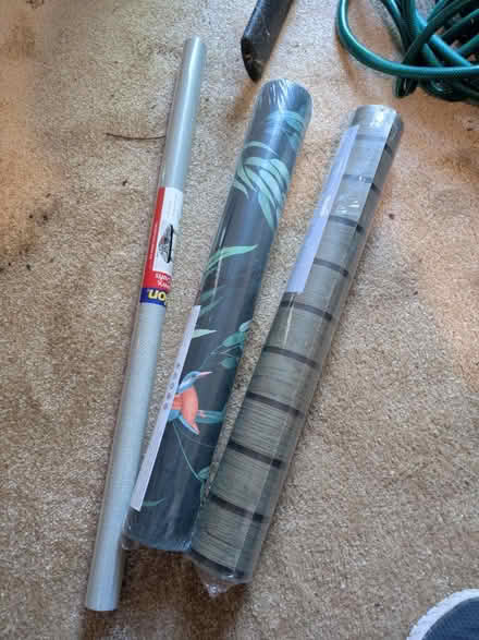 Photo of free Wallpaper & Sticky Plastic Cover (Maidstone ME15) #1