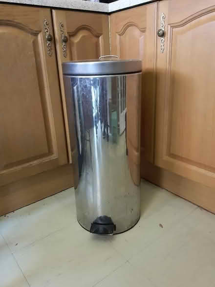 Photo of free 30 litre pedal bin (Colwall Stone WR13) #1