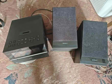 Photo of free Sony DAB radio and CD stereo (Heaton Park M25) #1