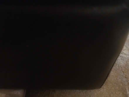 Photo of free M/L brown & taupe ottoman (Maidstone ME15) #3