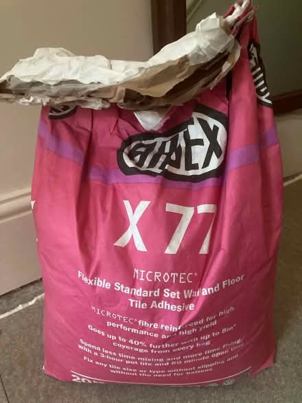Photo of free Tile adhesive (Archway N19) #1