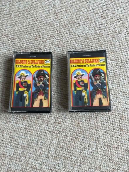 Photo of free Gilbert and Sullivan cassette tapes (Leckhampton GL53) #1