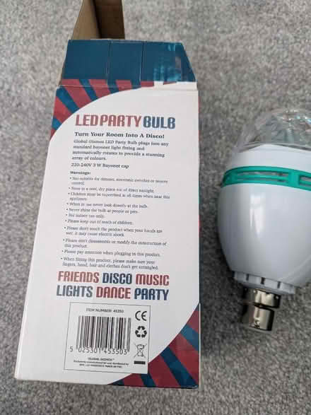 Photo of free LED Party Bulb (Allesley Park CV5) #2
