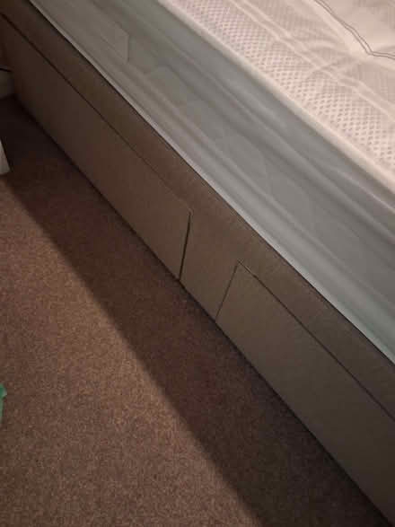 Photo of free Single divan base with drawer and mattress (Dishforth YO7) #2
