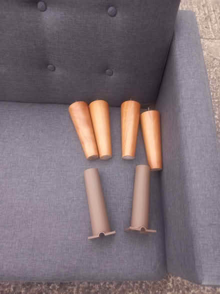 Photo of free Grey sofa bed (Marston OX3) #3