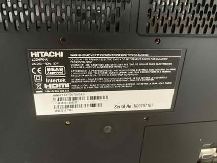 Photo of free Television 22" (Desford, Leicester LE9) #4