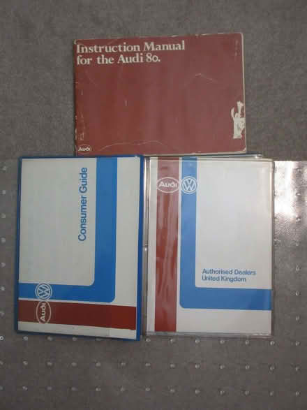 Photo of free Audi 80 Haynes Manual and Audi handbook (Hambledon GU8) #4