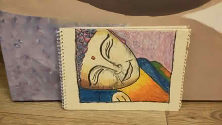 Photo of free 1m x 1m canvas - for blanking/practice, or a project (Acton W3) #2