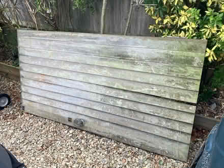 Photo of free Wooden garden gate (Chilton OX11) #1