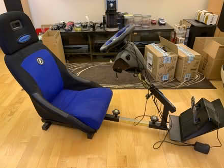 Photo of free Driving game console. Was used with PS1/2. (Flecknoe CV23) #2