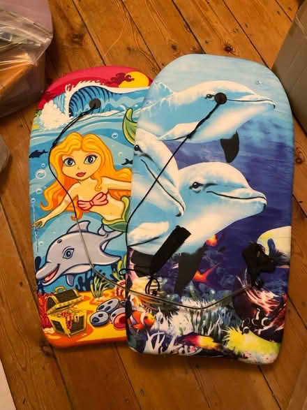 Photo of free Childrenās body boards (Boughton Street ME13) #1