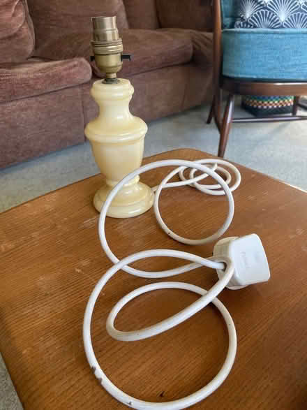 Photo of free Table lamp - marble feel (De Parys MK40) #2