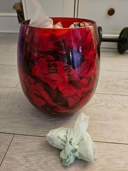 Photo of free Red Hurricane candle holder/vase (Redhill RH1) #2