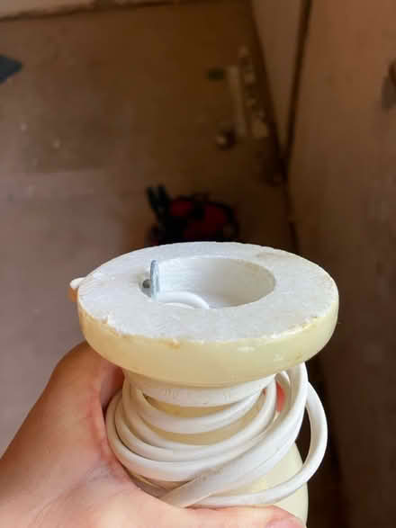 Photo of free Marble table lamp (Westbury BA13) #2