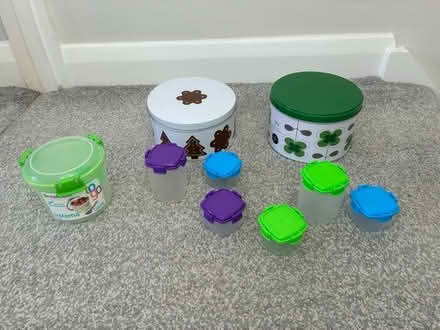 Photo of free Various cake tins & containers (Theale, Reading) #2